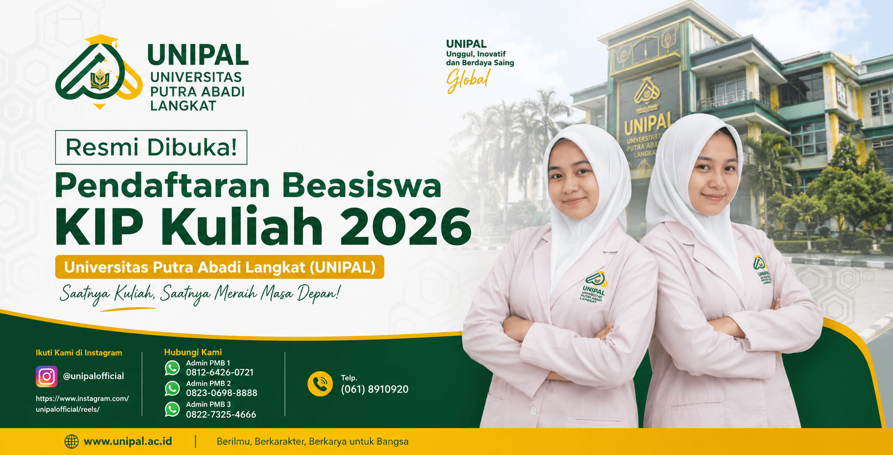 Jadwal Pelayanan PMB UNIPAL: Informasi Jam Buka dan Layanan Pendaftaran