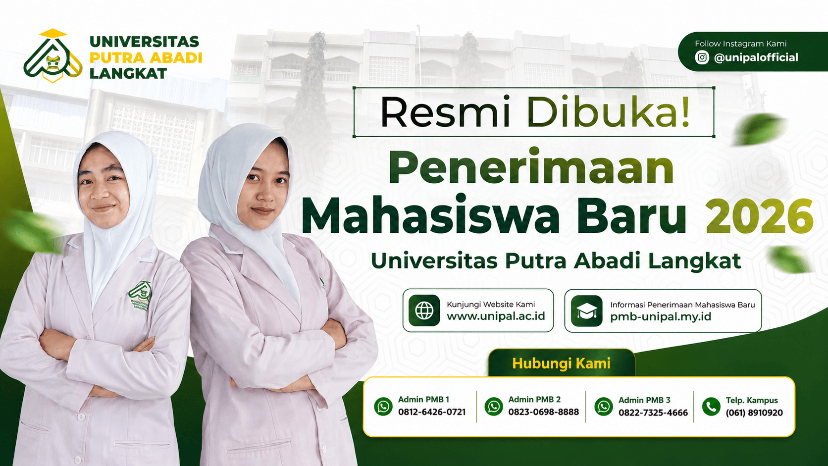 Portal Resmi PMB Universitas Putra Abadi Langkat: