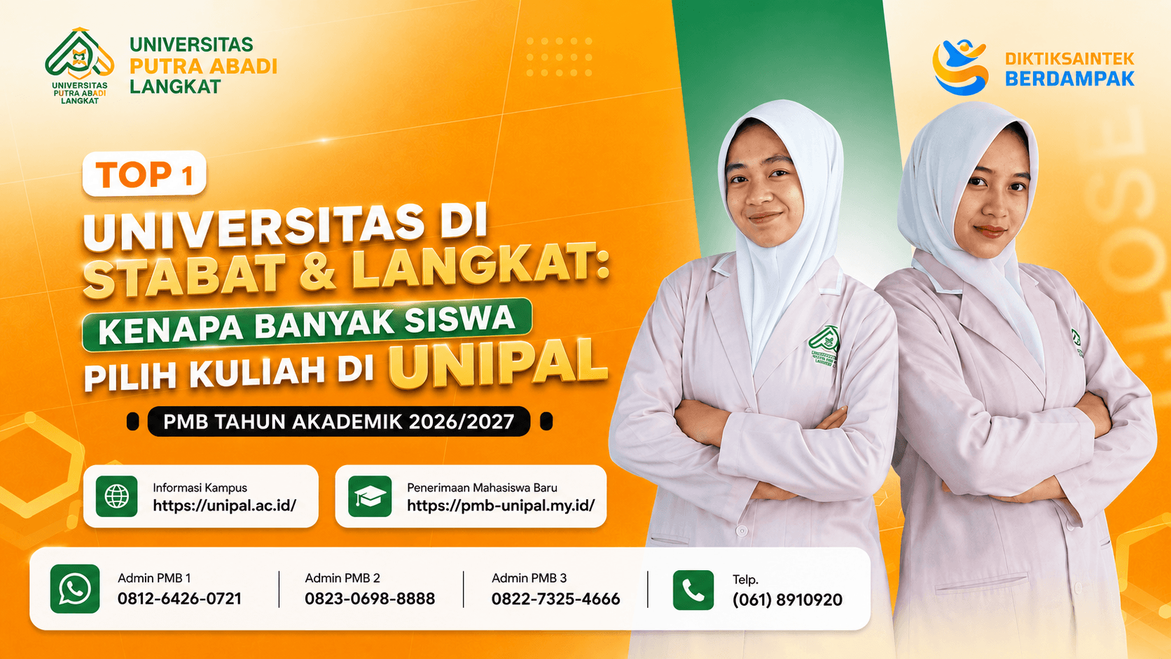 Top 1 Universitas di Stabat & Langkat: Kenapa Banyak Siswa Pilih Kuliah di UNIPAL?